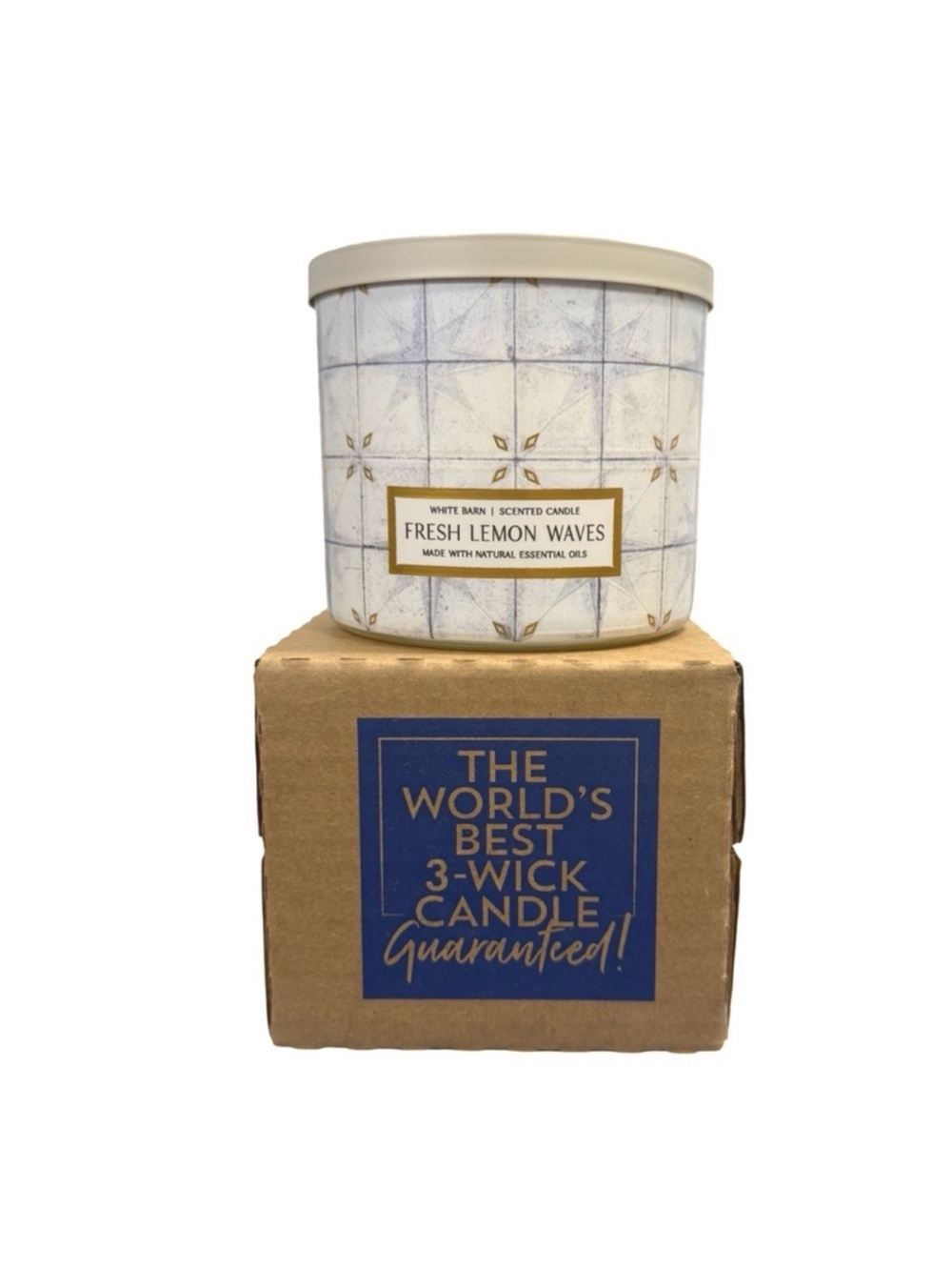 Fresh Lemon Waves Candle